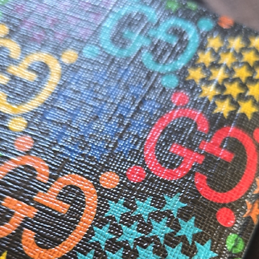 Gucci Colorful GG Pattern Wallet - Picture 10 of 11